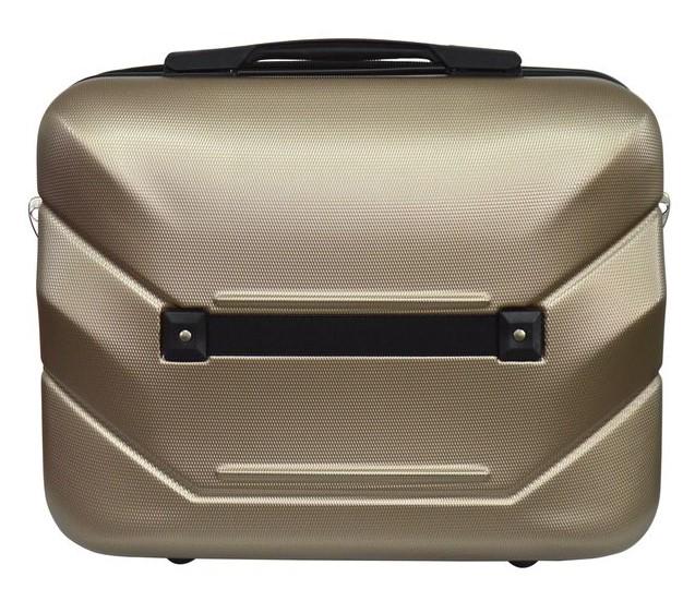 Бьюти-кейс пластиковый Bonro 10500808 большой Шампань - фото 2