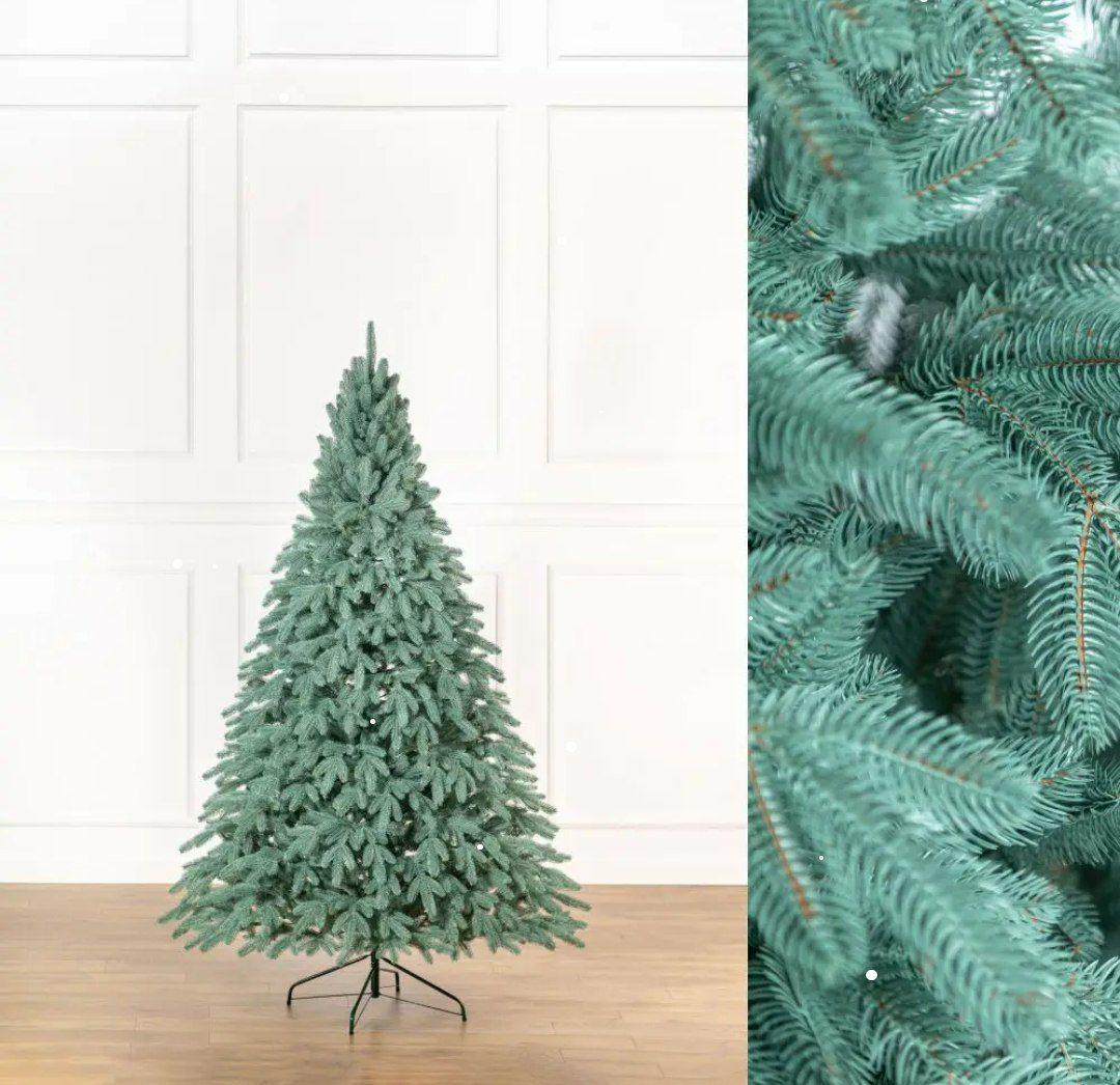 Штучна ялинка Лапландська лита з металевою підставкою 2,10 м Блакитний (NYT15115) - фото 9 Штучна ялинка Лапландська лита з металевою підставкою 2,10 м Блакитний (NYT15115) - фото 9