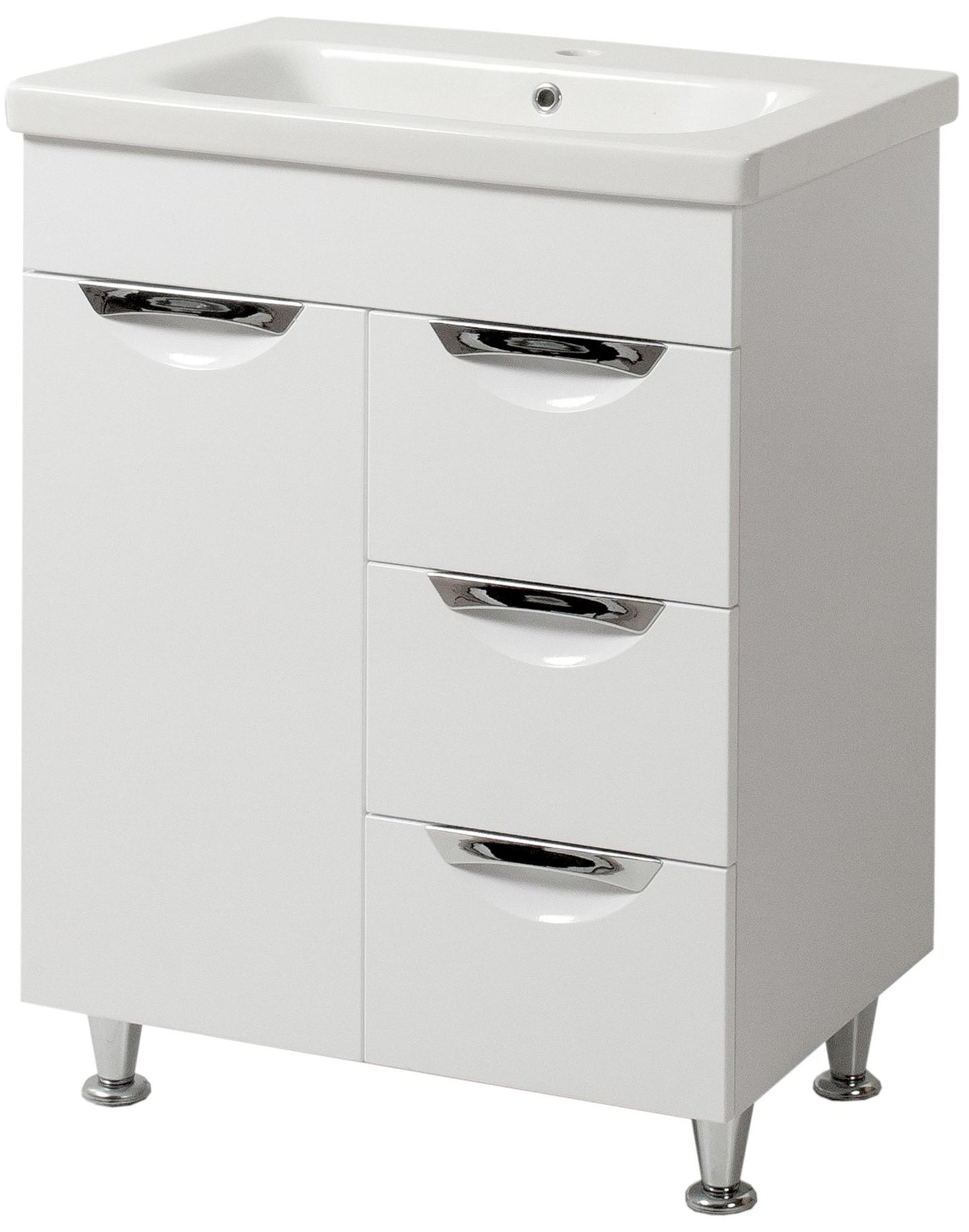 Тумба ЮВВИС Грация Т-10 65 см с умывальником Bolero (14707342)