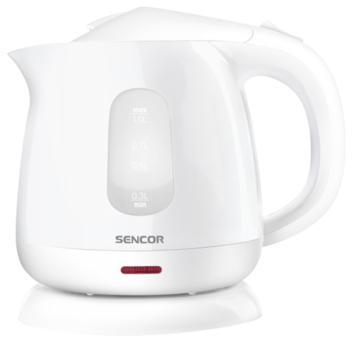 Электрочайник Sencor SWK1010WH 1100W 1 л White (213355)