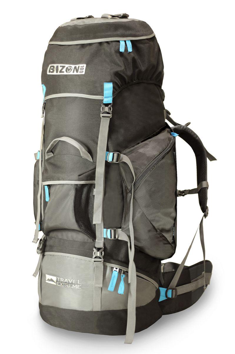 Рюкзак Travel Extreme Bison 100  Black/Blue (1060-ТE-Р001BB)