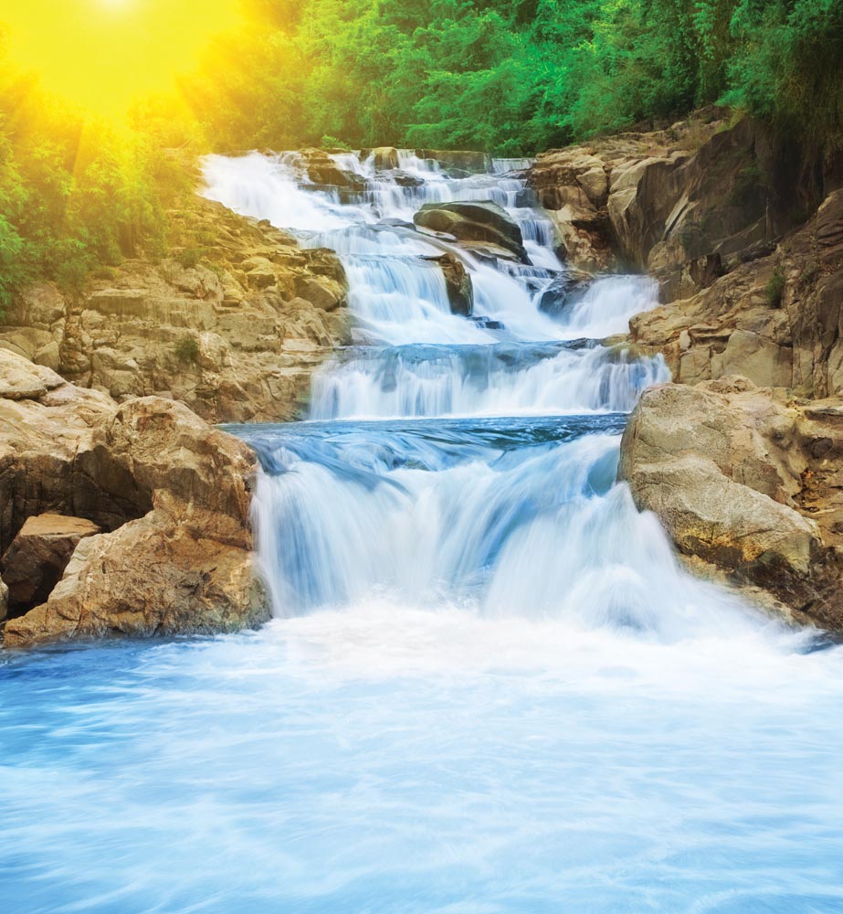 Фотообои WS Wallpaper Водопад 240x260 см (204)