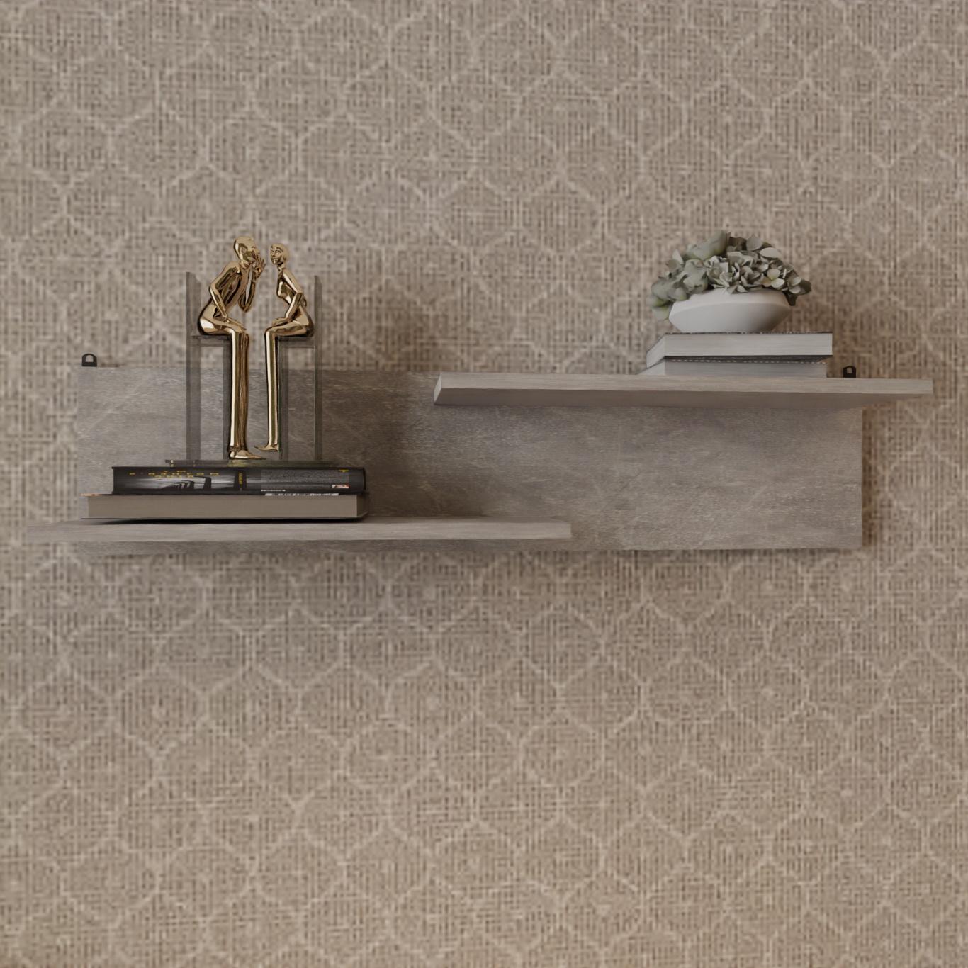 Полка настенная Париж 1100х250х216 мм Бетон - фото 5 Полка настенная Париж 1100х250х216 мм Бетон - фото 5