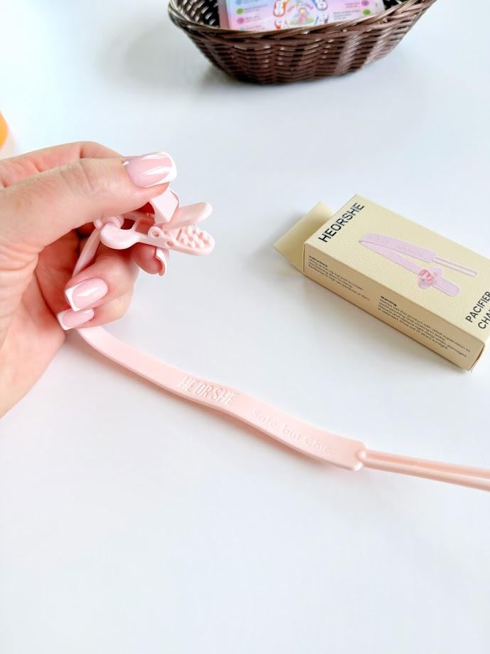 Держатель силиконовый HEORSHE Розовый (28056315) - фото 2 Держатель силиконовый HEORSHE Розовый (28056315) - фото 2