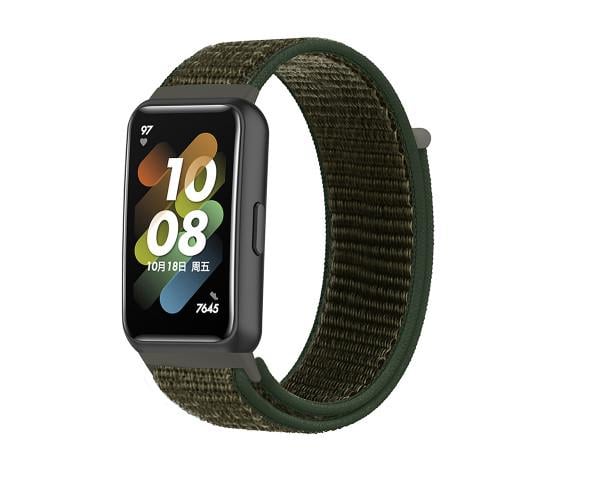 Ремешок Epik Nylon для смарт-часов Huawei Band 7 Хаки