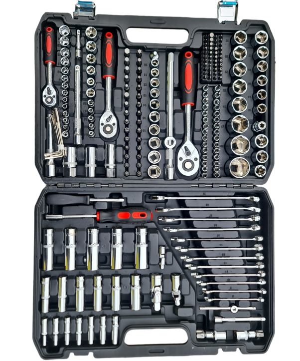 Набір інструментів для автомобіля в валізі 216 предметів - фото 8 Набір інструментів для автомобіля в валізі 216 предметів - фото 8