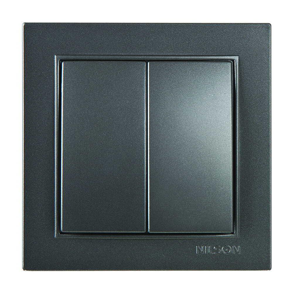 Выключатель Nilson Thor Антрацит (27161003)