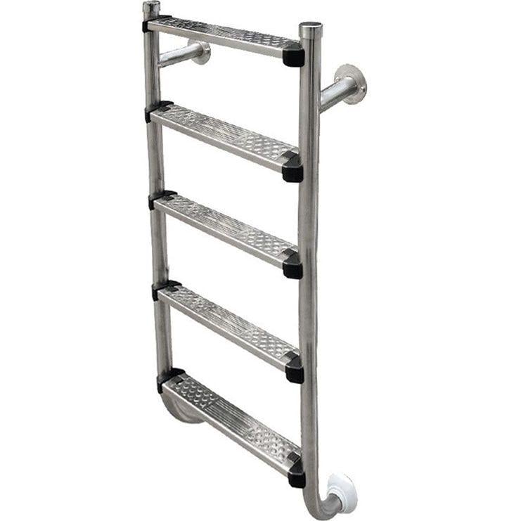 Лестница нижняя часть Emaux 5 ступенек AISI304 фланцевая (BHL515-SR)