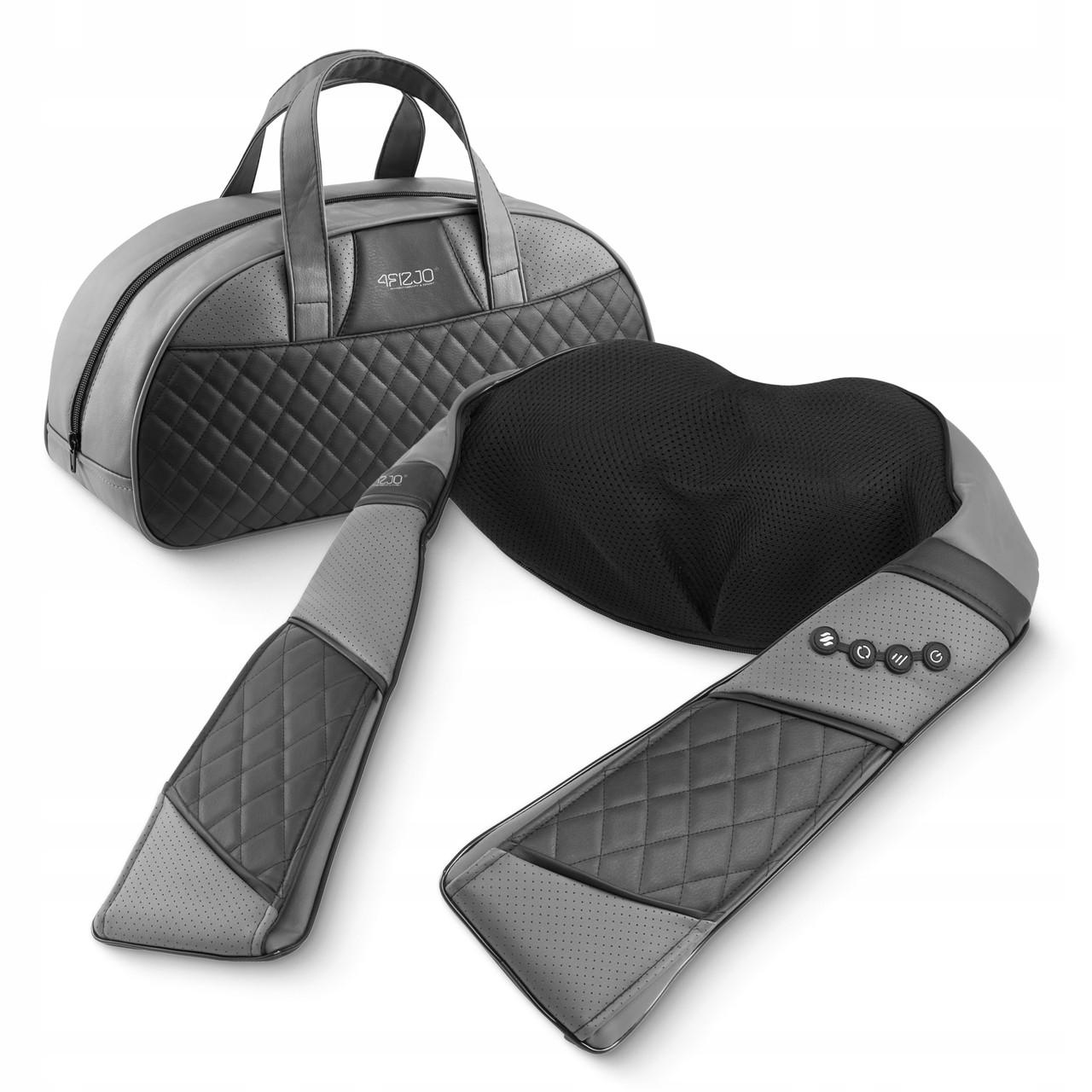 Накидка-масажер 4fizjo Shiatsu Luxury+ для шиї та спини Grey (P-5907739319104) Накидка-масажер 4fizjo Shiatsu Luxury+ для шиї та спини Grey (P-5907739319104)