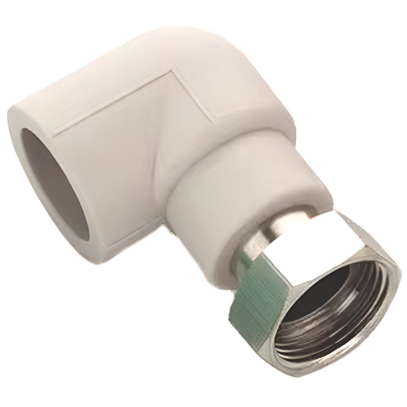 Колено с накидной гайкой T.K.SU PP-R РВ 25х3/4" (TU-22948)