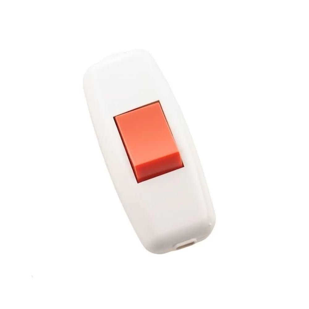 Вимикач навісний Lezard Біло-червоний (715-1101-611)