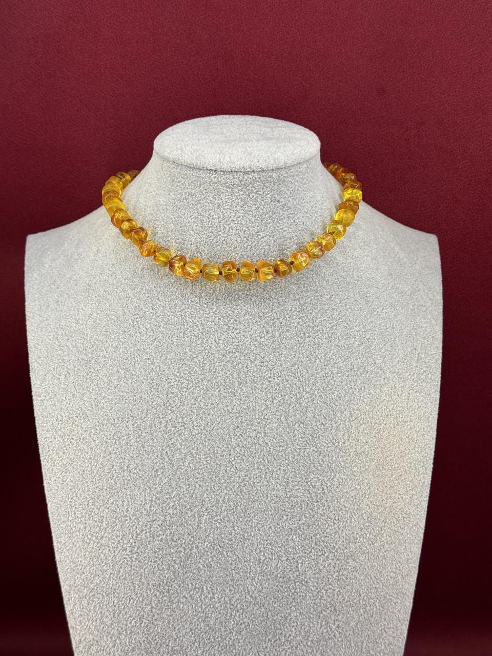 Бусы из янтаря детские 33 см (у-18)
