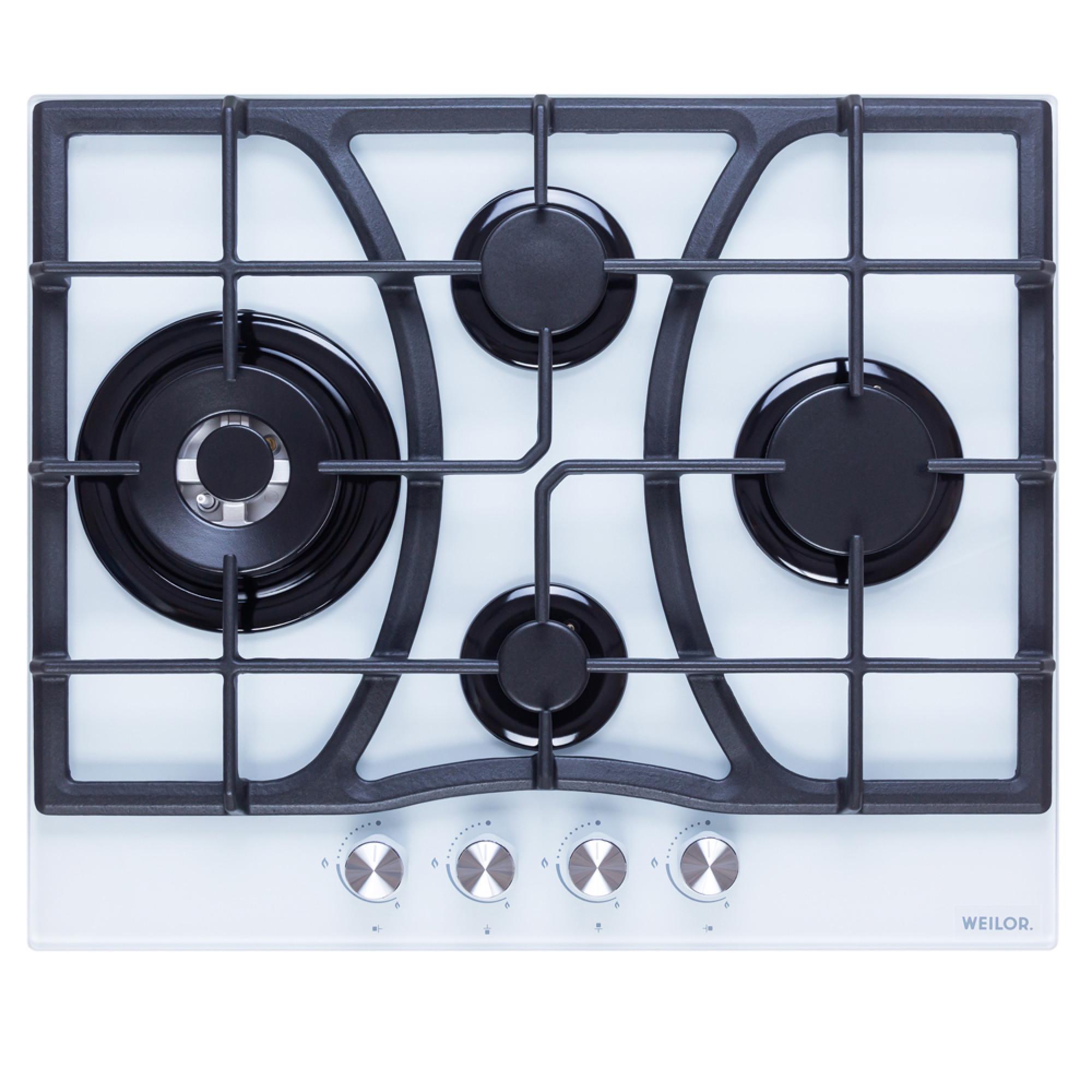 Варочная поверхность газовая WEILOR GG W 614 WH