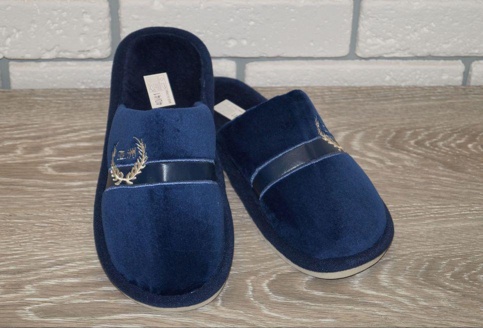 Тапочки комнатные Deshman р. 40/41 25 см Синий (30995-4041)