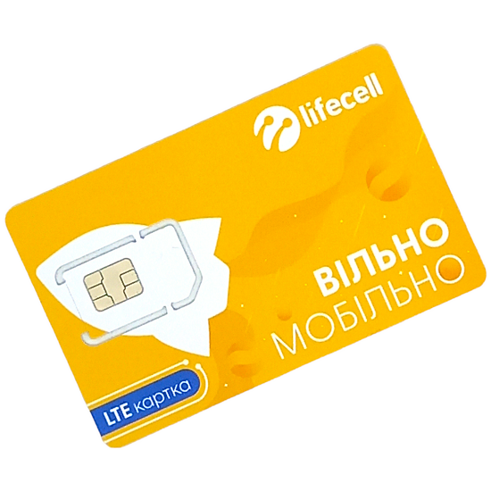 Пакет стартовий Life 4G loT 30 Life 30 МБ/30 хвилин/30 SMS (26284426)