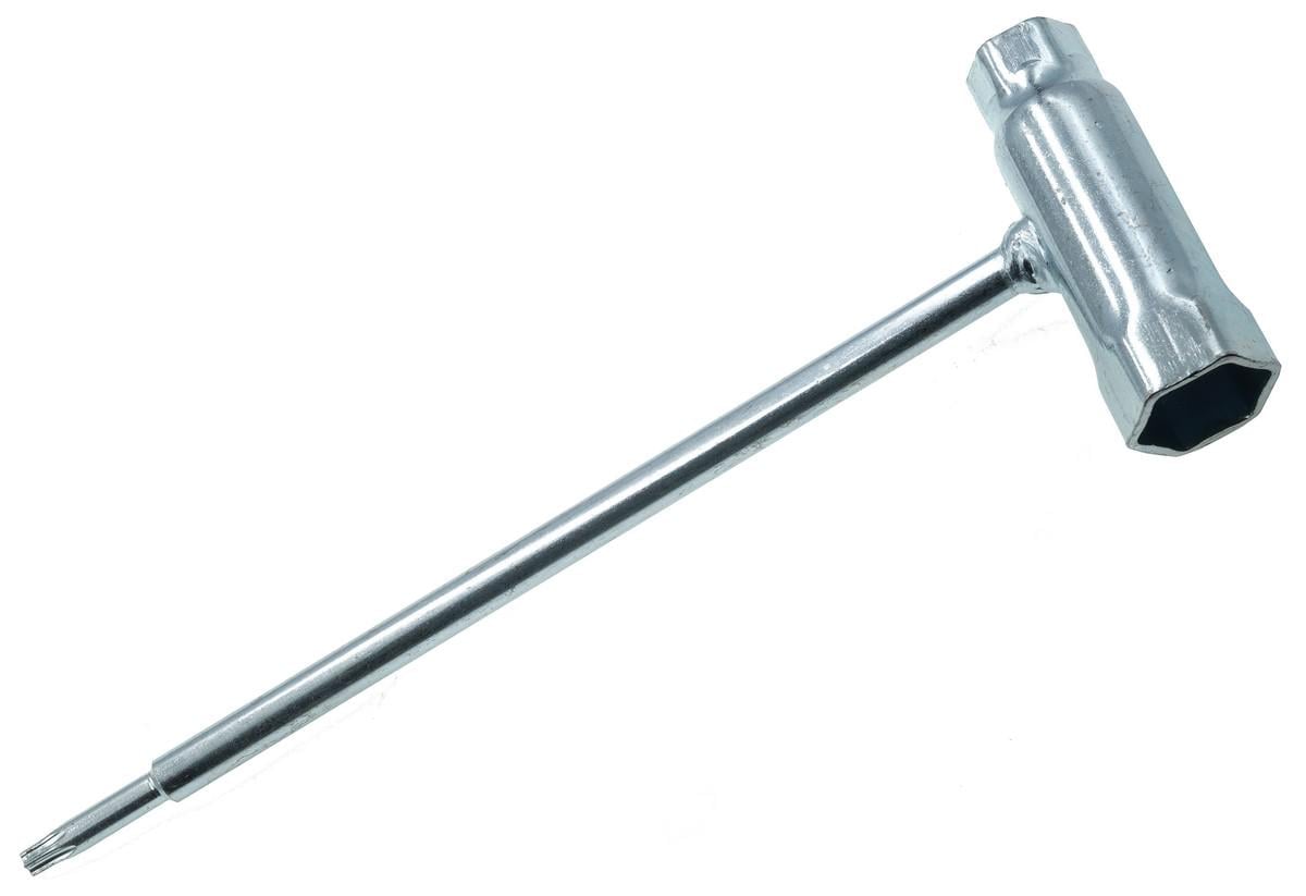 Ключ для бензоинструмента свечной 13х19 звездочка TORX27 (saw1132) Ключ для бензоинструмента свечной 13х19 звездочка TORX27 (saw1132)