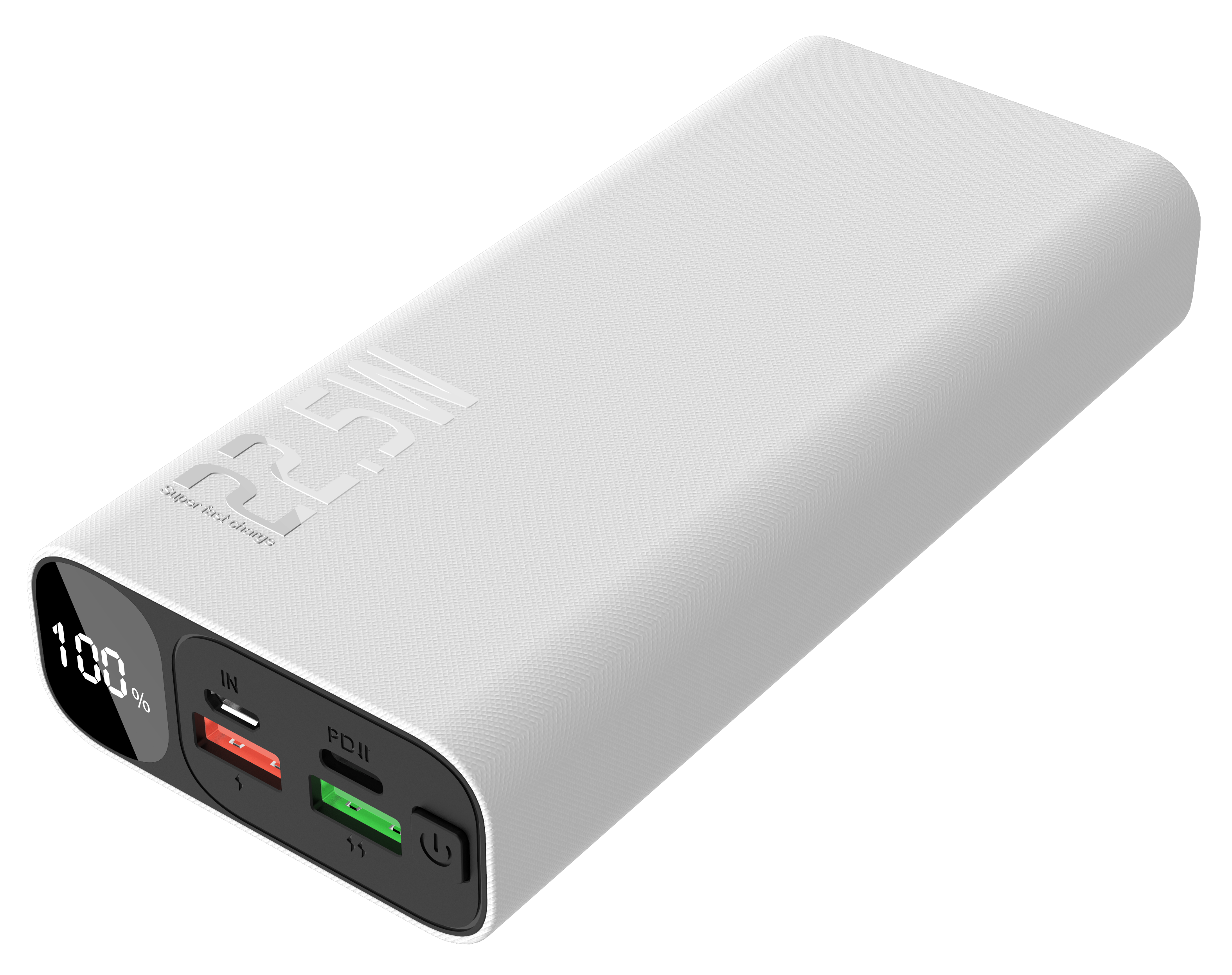 Портативное зарядное устройство BYZ W27 20000 mAh Type-C PD White