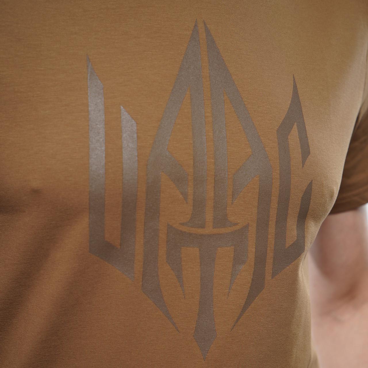 Футболка UATAC з великим принтом UATAC Тризуб 2XL Coyote (2733776792) - фото 5 Футболка UATAC з великим принтом UATAC Тризуб 2XL Coyote (2733776792) - фото 5