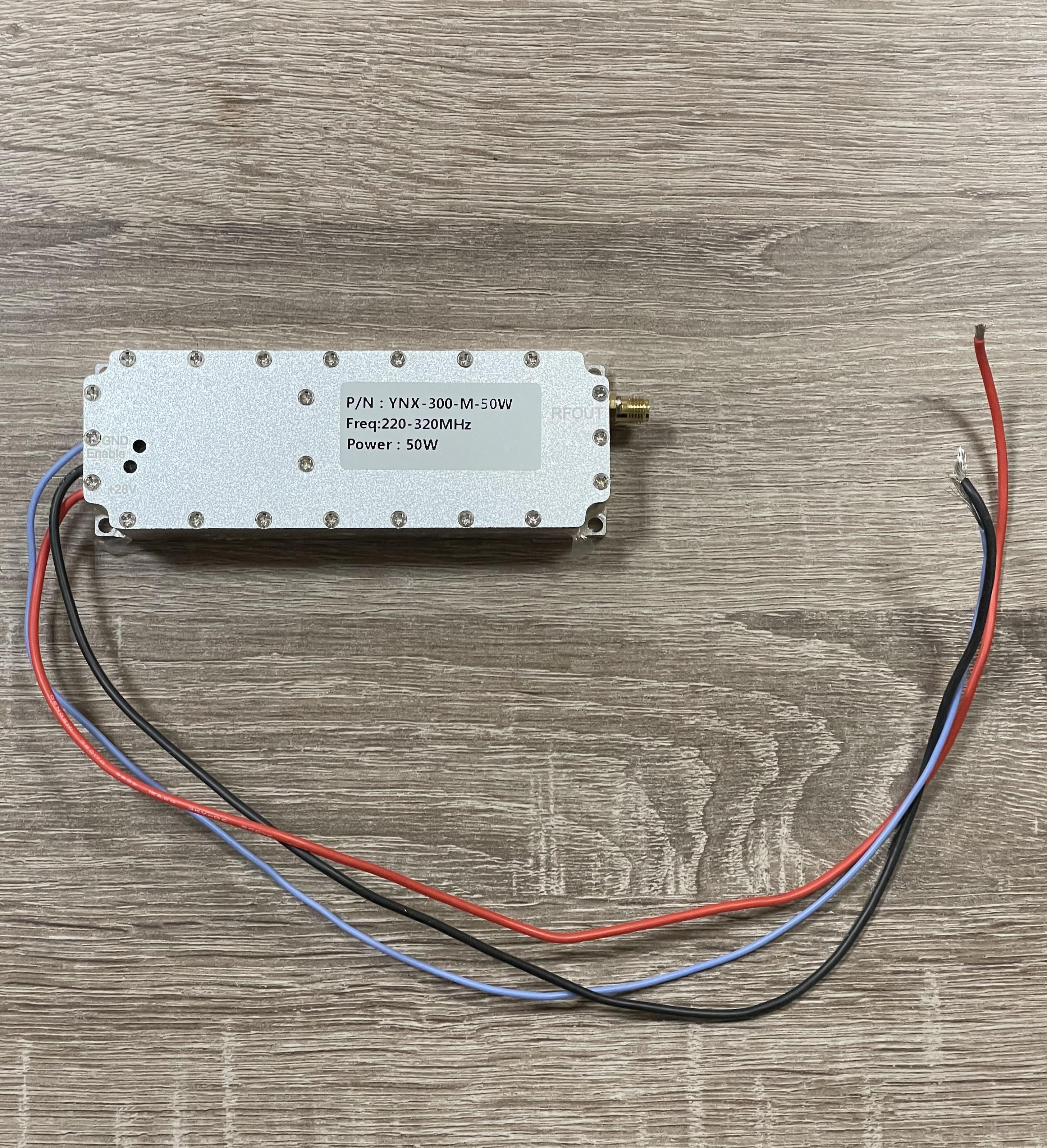 Усилительный модуль 220-320MHz РЭБ GaN Anti Drone YNX-220M 50W без циркулятора GaN транзистор (00-00029971)
