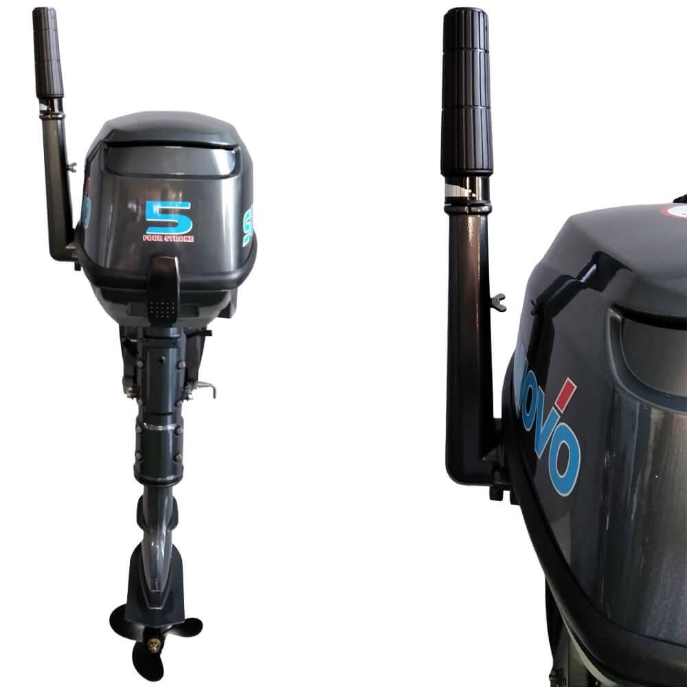 Човновий мотор Seanovo SNF 5 HAS 4 тактний - фото 3 Човновий мотор Seanovo SNF 5 HAS 4 тактний - фото 3