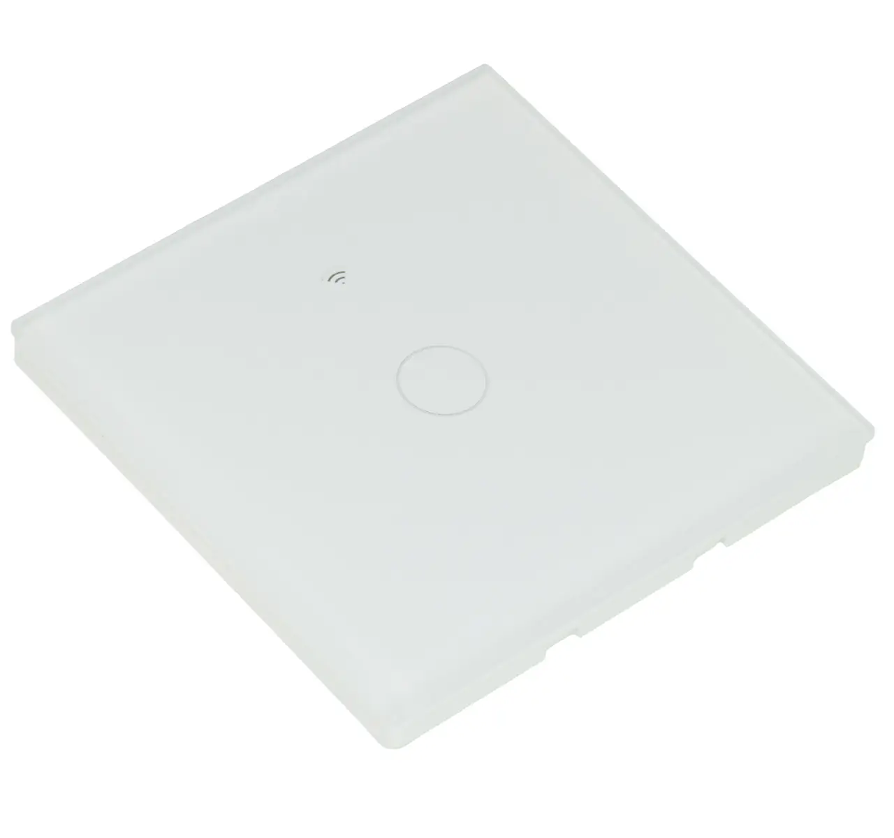 Умный сенсорный Wi-Fi выключатель/выключатель с подсветкой Белый (TUYA S-01)