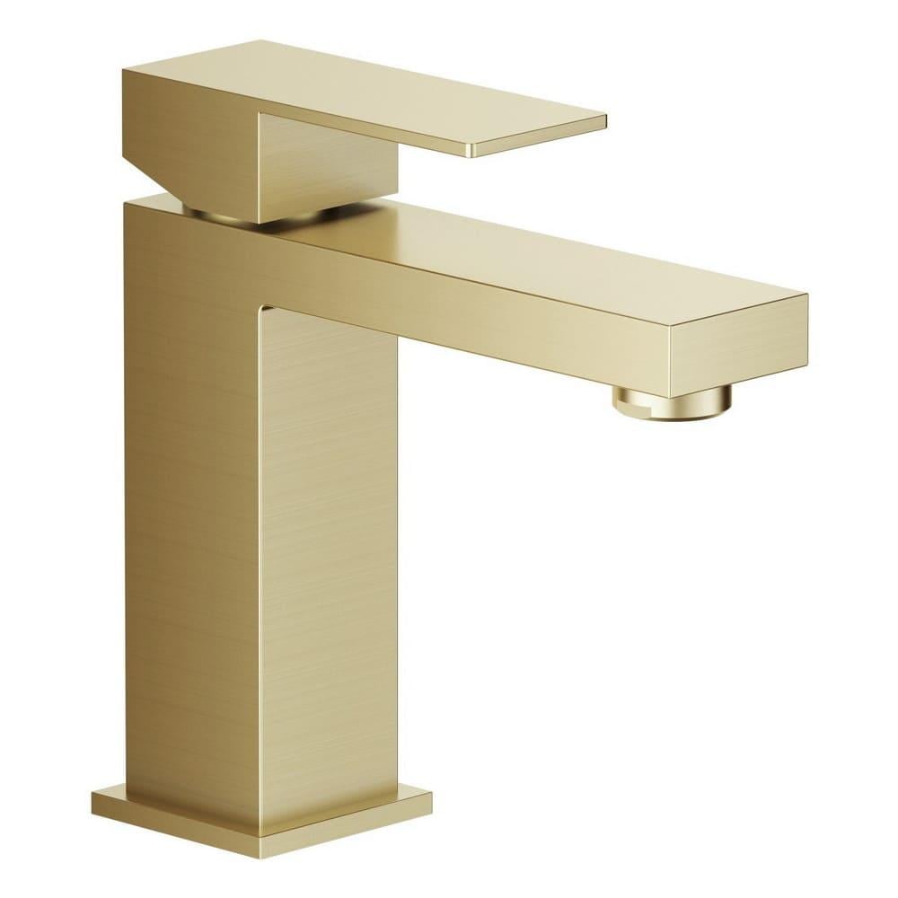 Смеситель для умывальника VOLLE PARDO 1548.010115 однорычажный Золотой (171416)