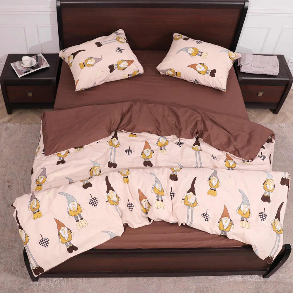 Комплект постельного белья ТМ Черешенька из бязи Gold полуторный 150х220 cм (151803)