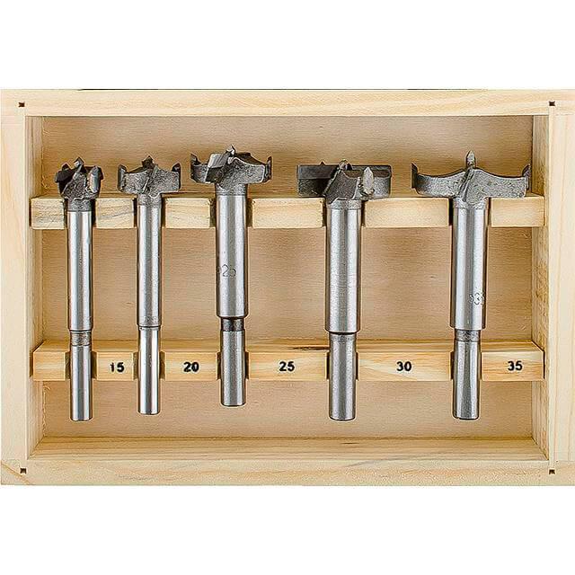 Набор фрез Форстнера Intertool HT-0074 5 шт. (127867) - фото 5