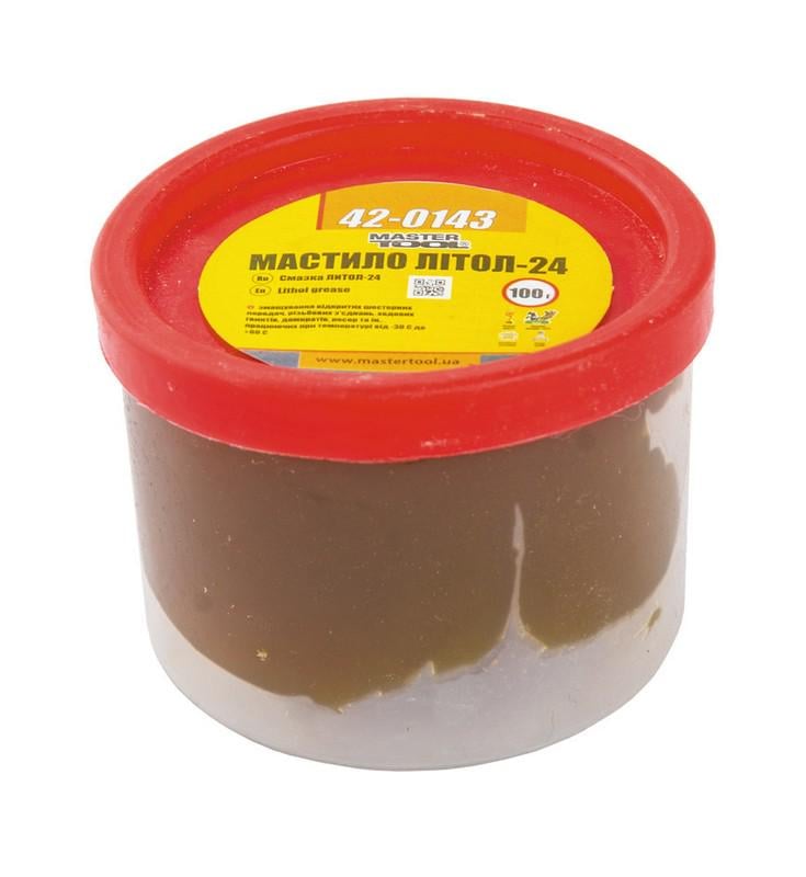 Масла MasterTool Литол-24 полиэтилен 100 г (42-0143)
