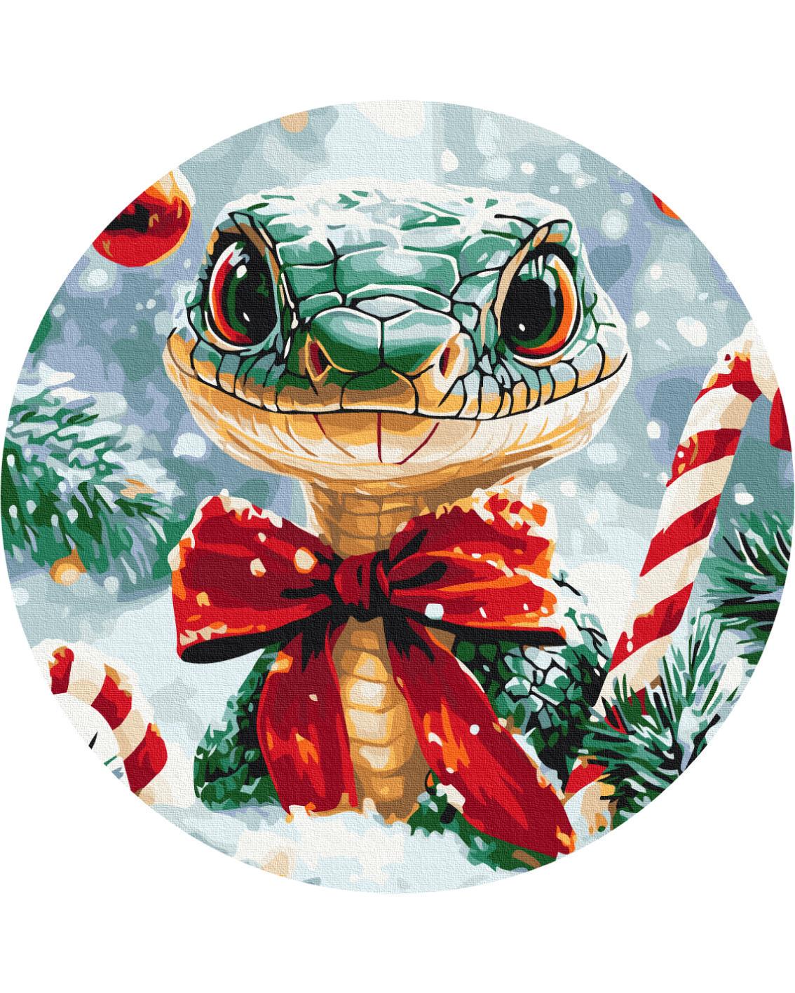 Картина по номерам Brushme Цветение лимона d 40 см (RC00102L)