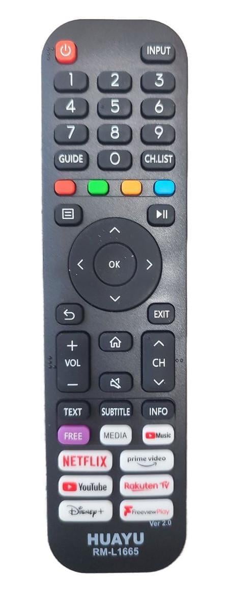 Универсальный пульт Huayu RM-L1665 Ver 2.0 (2826792127) Универсальный пульт Huayu RM-L1665 Ver 2.0 (2826792127)