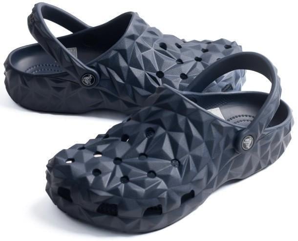 Сабо жіночі класік клог Геометрія Crocs Geometric Clog Navy Синій (27481)