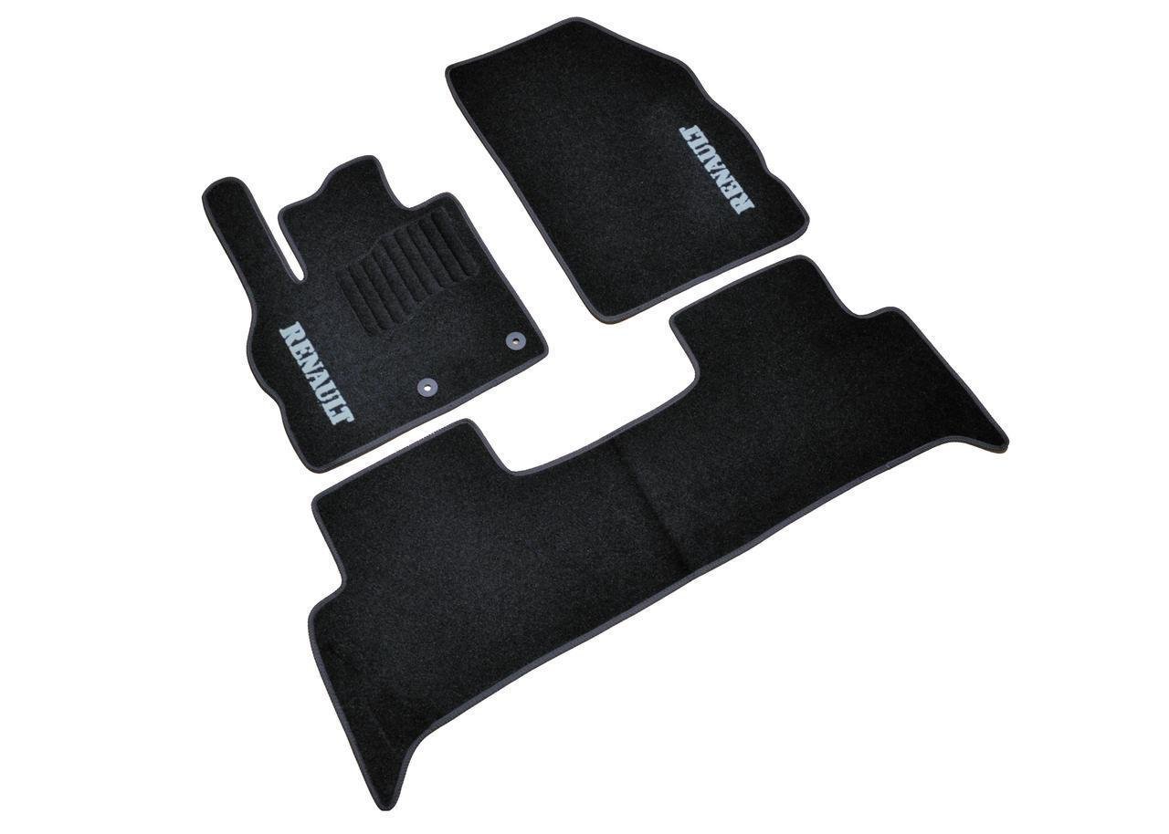 Коврики автомобильные ворсовые AVTO-Gumm для Renault Scenic/Grand Scenic III 2009- 3 шт. Черный (1398313023)