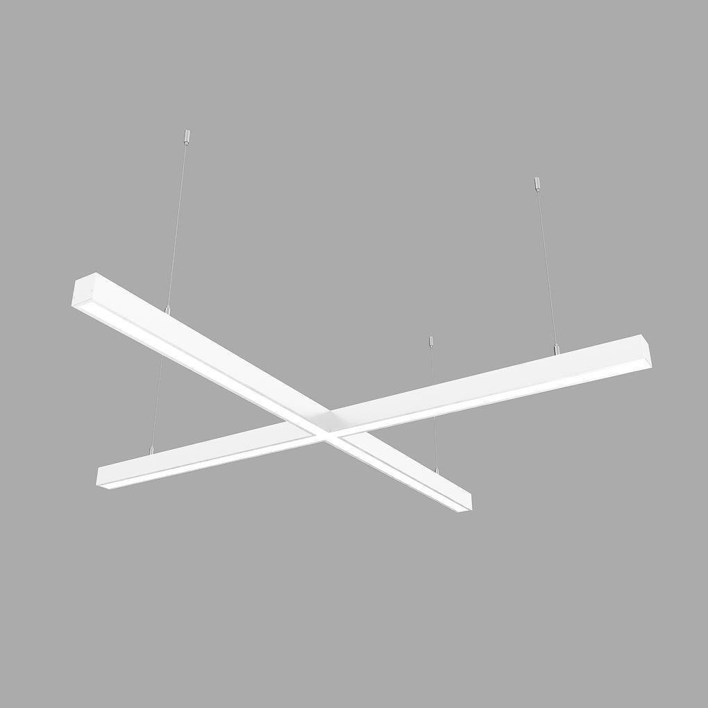 Светильник светодиодный X-LED 80 Вт x-образный 855x855x43 мм Белый (LSNKr-80w) - фото 1 Светильник светодиодный X-LED 80 Вт x-образный 855x855x43 мм Белый (LSNKr-80w) - фото 1