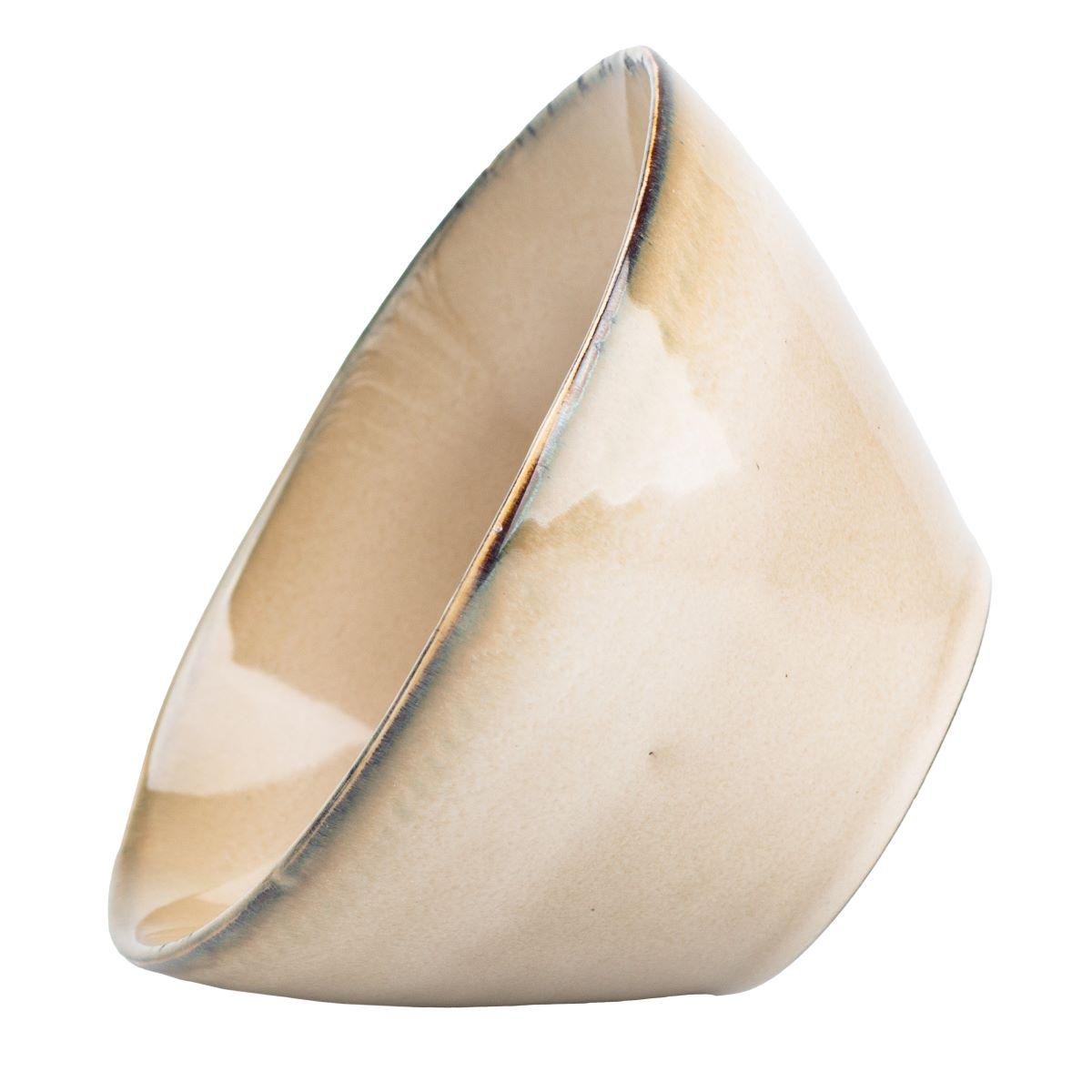 Тарілка глибока кругла керамічна 500 мл Бежевий (4504) - фото 9