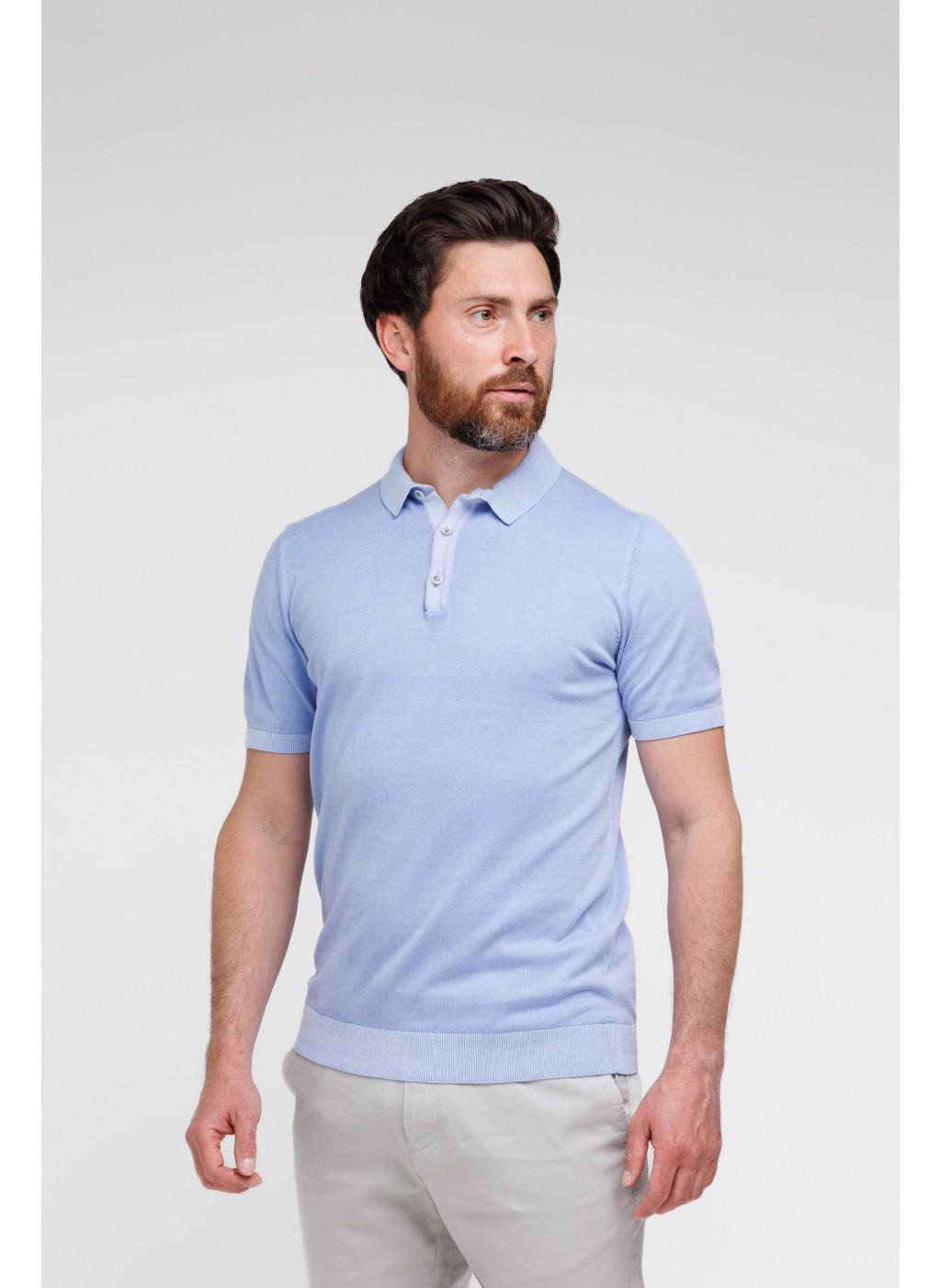 Поло мужское NAVI NV231-TX-001-N M Голубой