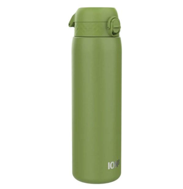 Бутылка для воды металлическая ION8 Stainless Steel 1200 мл Khaki Green (I8SS1000KGRE)