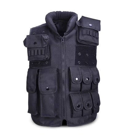 Жилет поліцейський Swat 11 карманів L (VA-1289506007) - фото 6 Жилет поліцейський Swat 11 карманів L (VA-1289506007) - фото 6