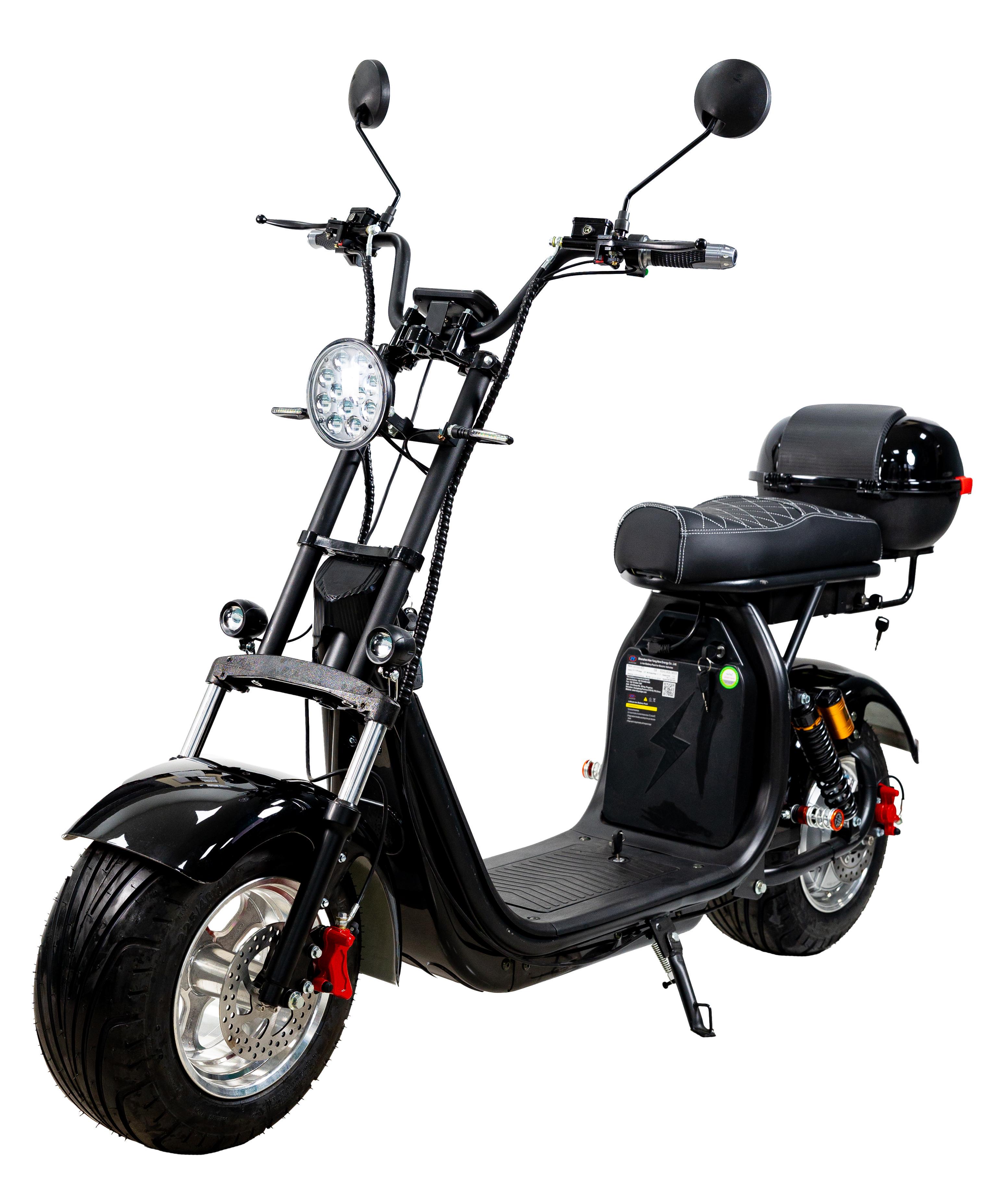 Электроскутер ATLAS Forester 2500 W Black (2005)