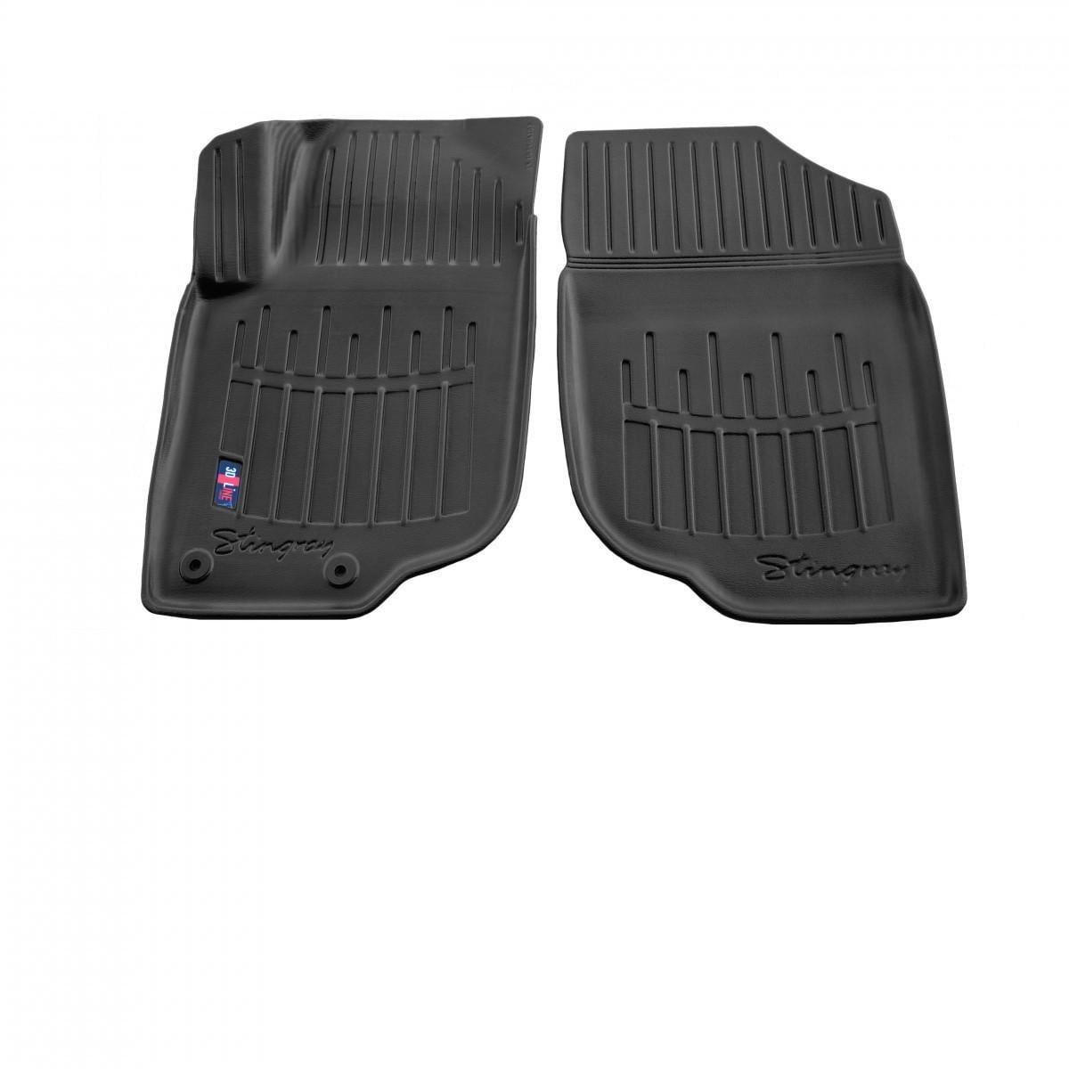 Коврики резиновые Peugeot 207 2006 2012 с бортом 2 шт.