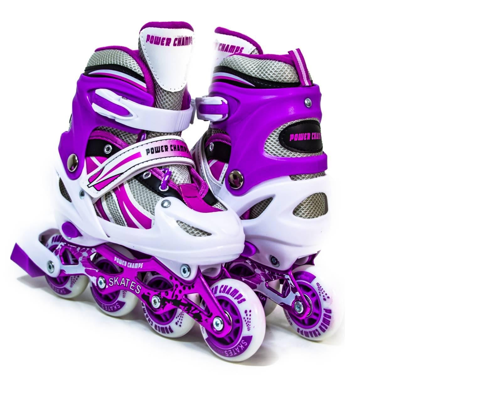 Комплект роликов Power Champs р. 29-33 Violet (537774693)