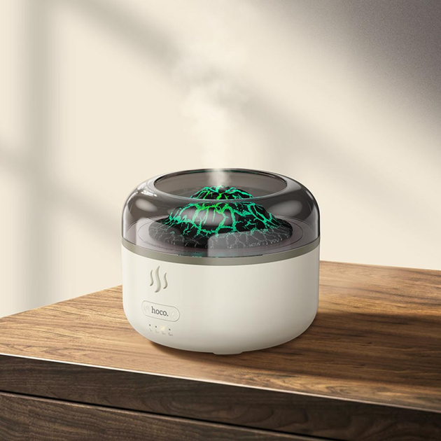 Зволожувач повітря Hoco Ultrasonic aromatherapy HX30 15 годин 160 мл White - фото 7