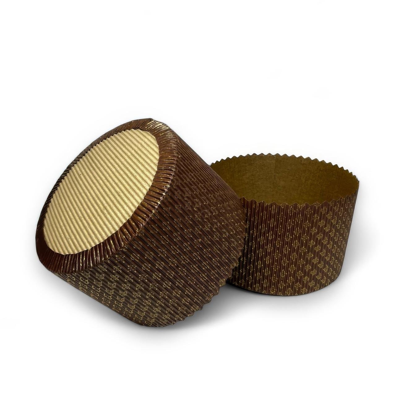 Форма для панетона Good Baking с перфорацией 11 шт. 150х100 мм Темно-коричневый (PN010)