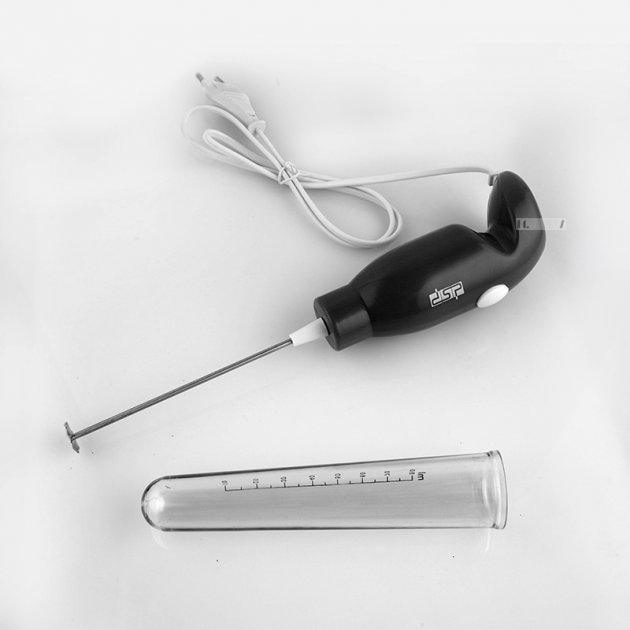 Миксер для молока DSP капучинатор электрический ручной 25 W 80 мл Черный (KA3068)