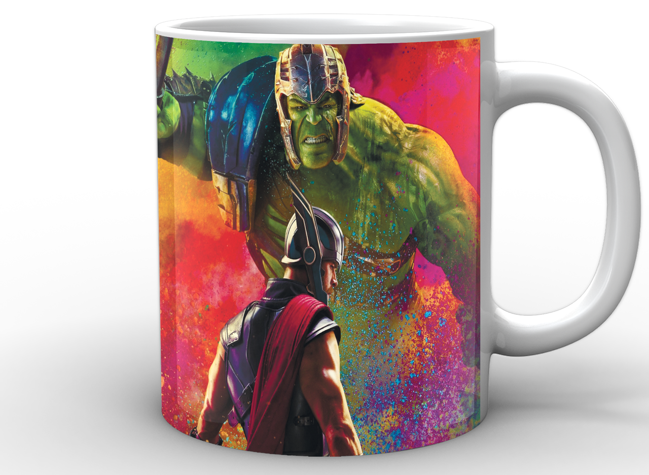 Чашка GeekLand Тор Thor vs Hulk Ragnarok 330 мл (TH.02.029)