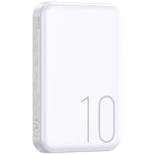 Повербанк Remax RPP-65 Magsafe с магнитной зарядкой 15W 10000 мАч Белый