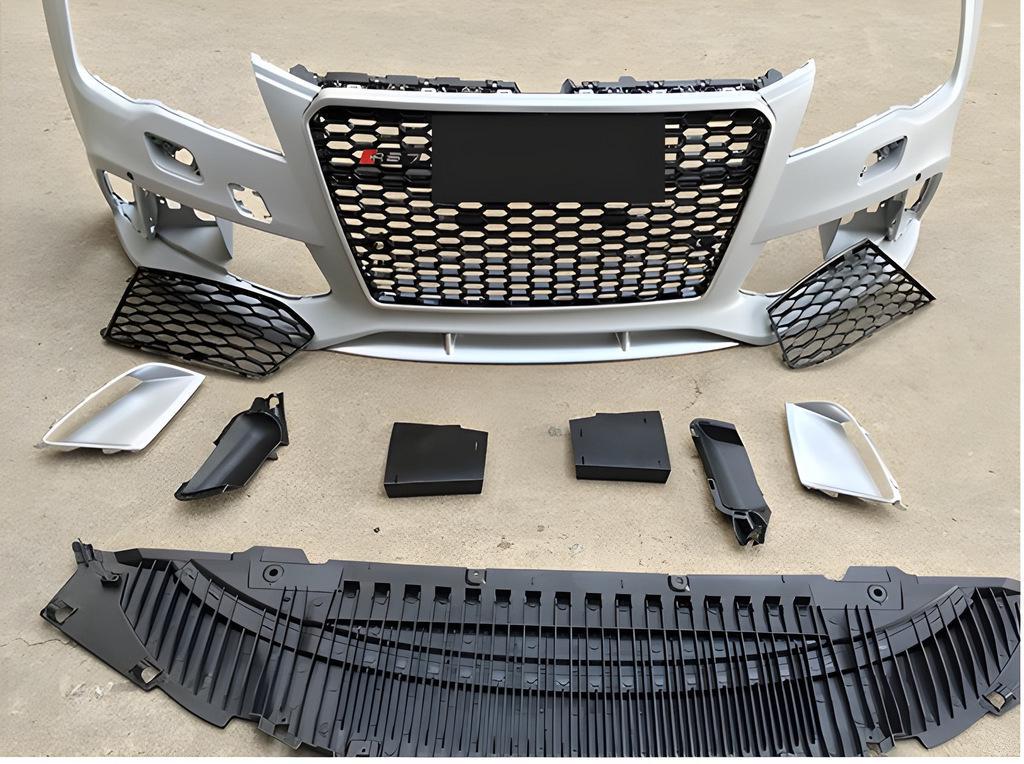 Бампер передний GT Tuning для Audi A7 RS-Style 2010-2018гг. пластик под покраску (26691498)