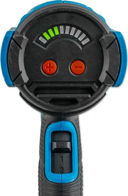 Фен будівельний KRAISSMANN 2002 HLP 3C у кейсі (26238335) - фото 2