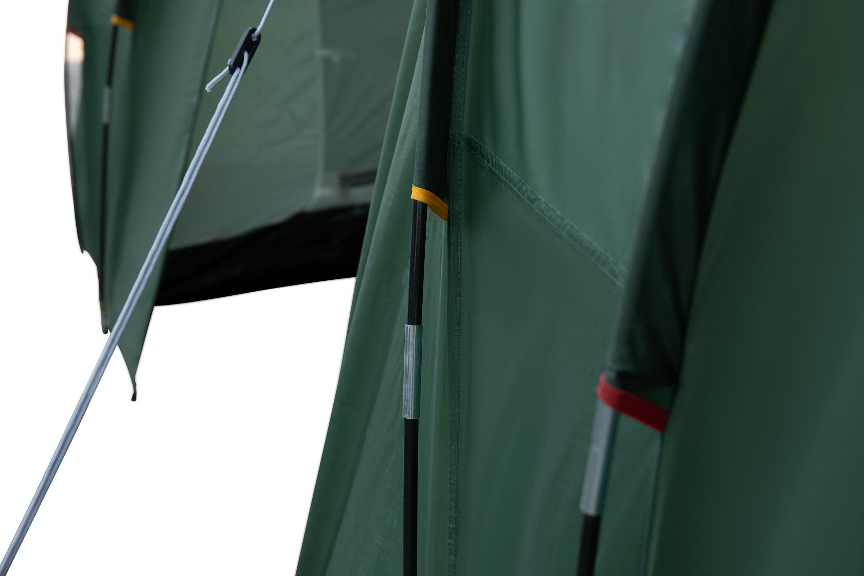 Палатка двухкомнатная с тамбуром шестиместная Totem Hurone 6 v2 UTTT-035 (UTTT-035) - фото 4 Палатка двухкомнатная с тамбуром шестиместная Totem Hurone 6 v2 UTTT-035 (UTTT-035) - фото 4