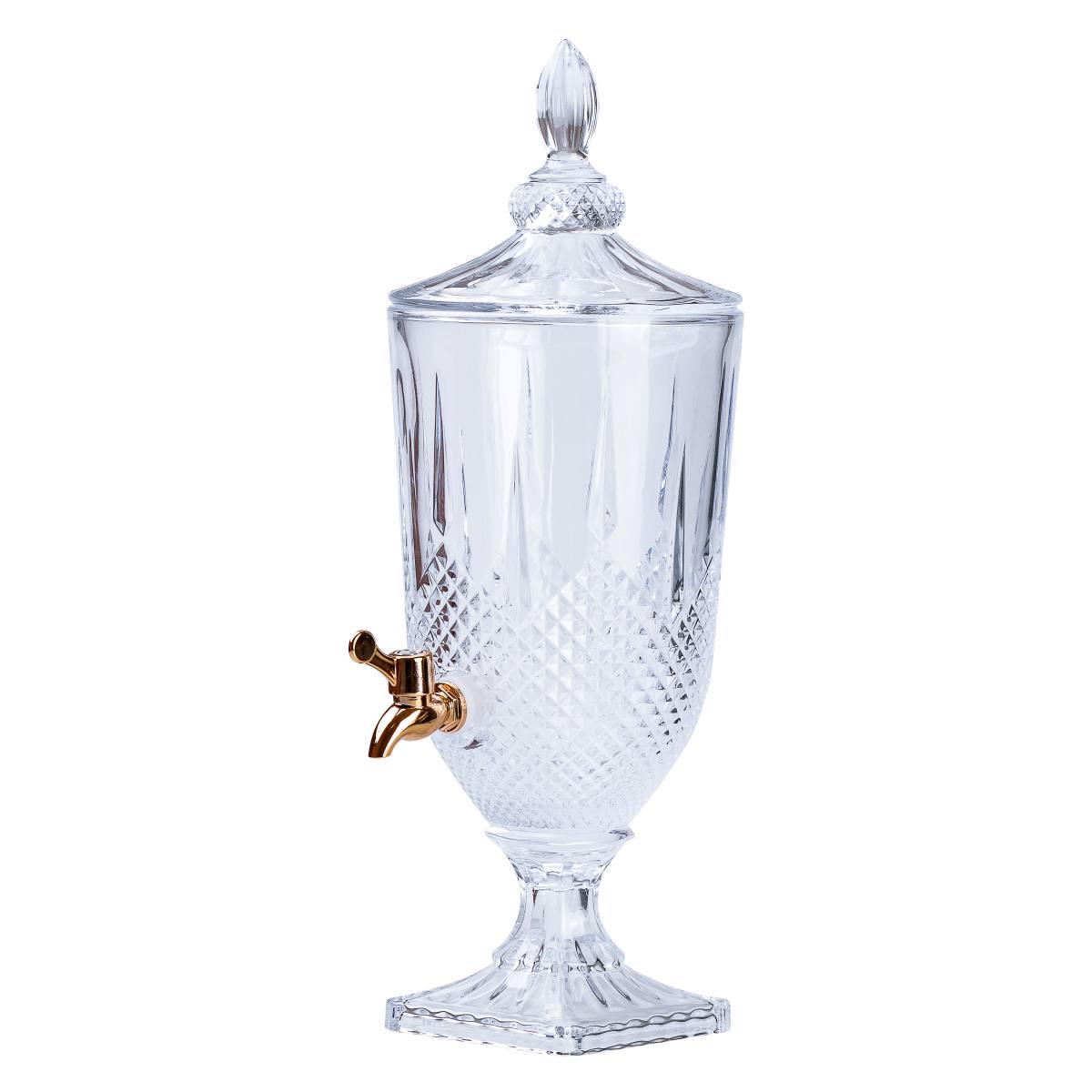 Лимонадница TS Kitchen HP4171 стеклянная 3 л Прозрачный (18115037) - фото 2 Лимонадница TS Kitchen HP4171 стеклянная 3 л Прозрачный (18115037) - фото 2